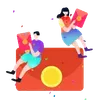 매일 무료 보너스 welfare icon